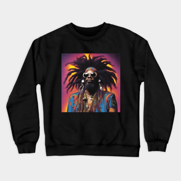 FUNK MUSIC ART Crewneck Sweatshirt by Klau